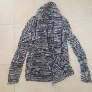 Women's express cardigan open front shirt. size S